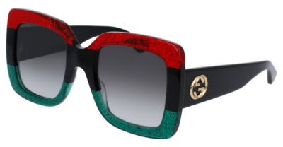 Gucci GG00835 001 Red/Black Sunglasses